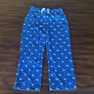 Kids Blue Yeti Whale Print Pajama Pants - Vineyard Vines